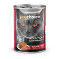 PROCHOICE KONSERBA GTAS PATE GRAIN-FREE ADULT VEAL 400gr 